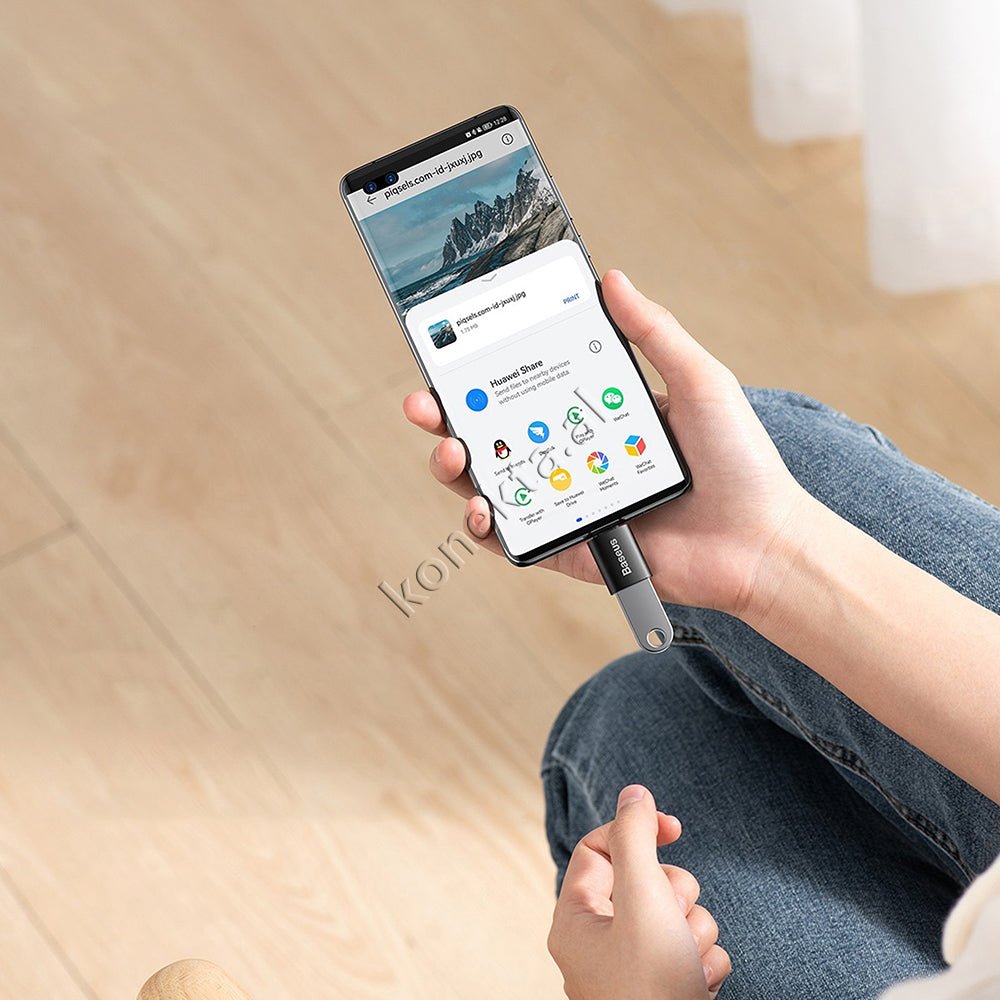 Baseus OTG Adapter USB Type-C - Thumbnail 6
