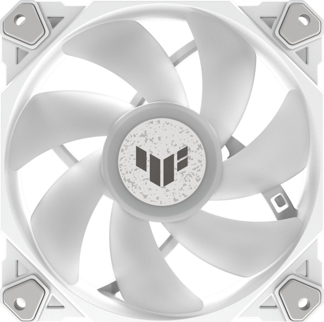 ASUS TUF Gaming TF120 ARGB Fan, 3 Pieces, White - Thumbnail 7
