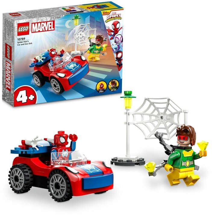 LEGO Marvel 10789 Spider-Man in a car and Doc Ock, 48 pieces - Image 1