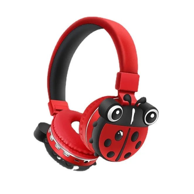 AH-806ZF Headphones, Ladybug - Image 1