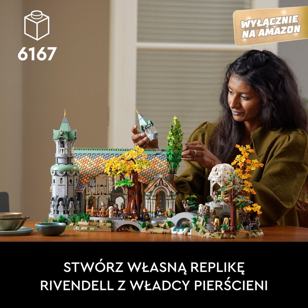 LEGO Icons 10316 The Lord of the Rings Rivendell Set, 6167 Pieces - Thumbnail 5