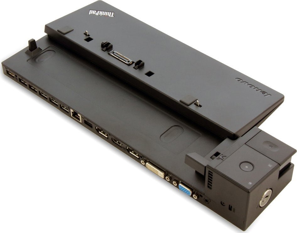 Lenovo ThinkPad Ultra Dock 04W3947 Docking Station, Black - Thumbnail 2