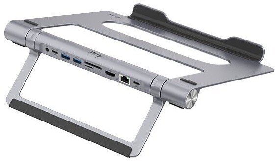 I-Tec Mbajtëse Laptop Aksesore, e Argjendtë, Docking Station 100W - Image 1