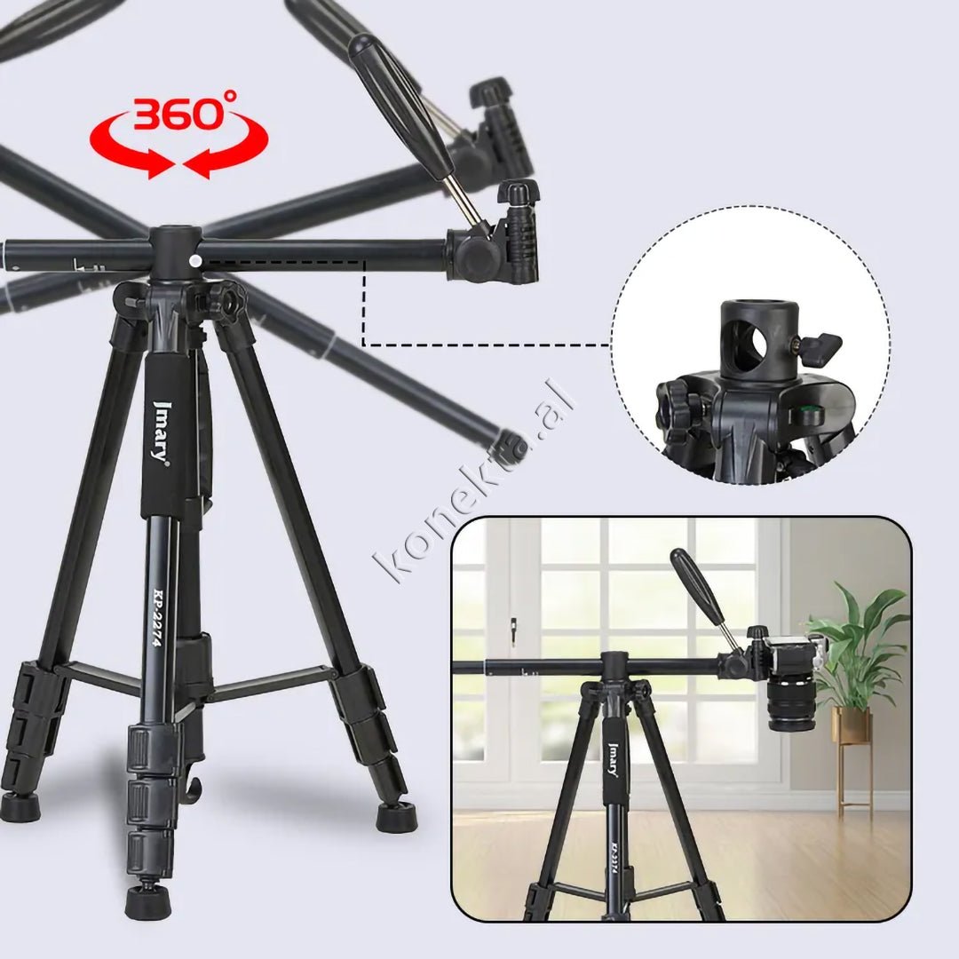 Jmary Trekëmbesh Tripod, Çmontueshëm, Monopod, 54cm-180cm - Thumbnail 11