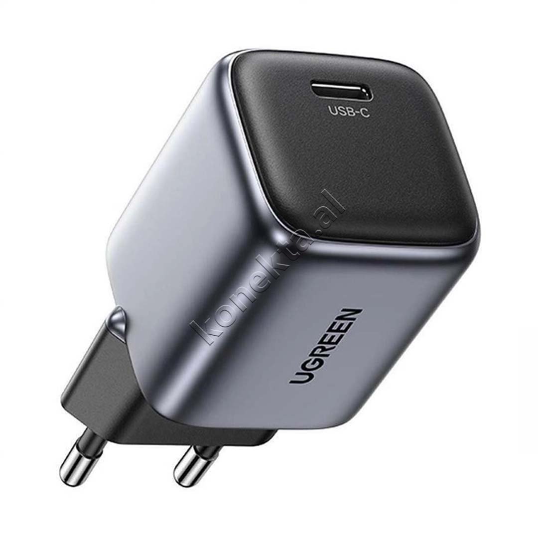 UGreen Nexode 30W Charger, Grey, Type-C - Thumbnail 4