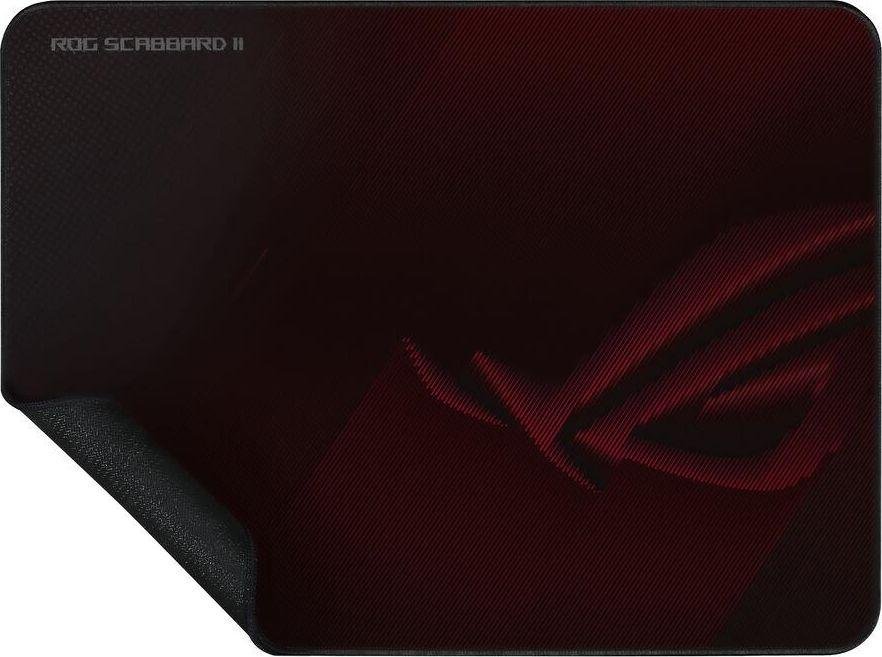 Asus Scabbard II Mauspad, M, Red - Thumbnail 3