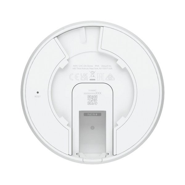 Ubiquiti UVC-G5-Dome Kamera, 5 MP, 2688 x 1512, Me mikrofon të integruar, E bardhë - Thumbnail 6