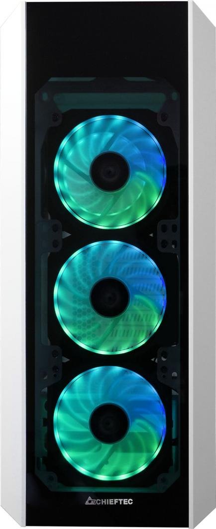 Chieftec Scorpion 3 ARGB Case, White GL-03W-OP, Midi Tower - Thumbnail 4