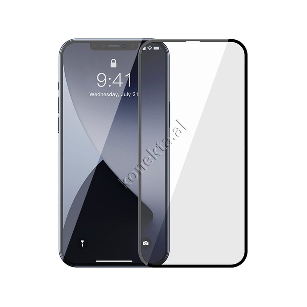Baseus iPhone Screen Protector, 3D, 2 Pieces, Compatible with iPhone 12 Mini / 12 / 12 Pro / 12 Pro Max - Thumbnail 3