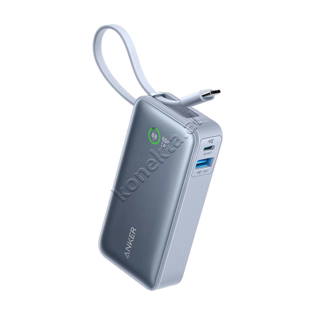 Anker 10000mAh Battery 30W Me Fishe Type-C Te Terheqshme - Image 1