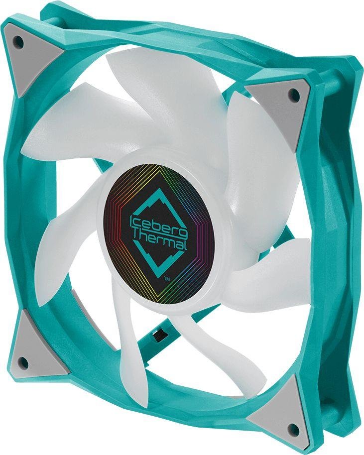 Iceberg IceGALE ARGB Cooler, 120 mm, Green - Thumbnail 3