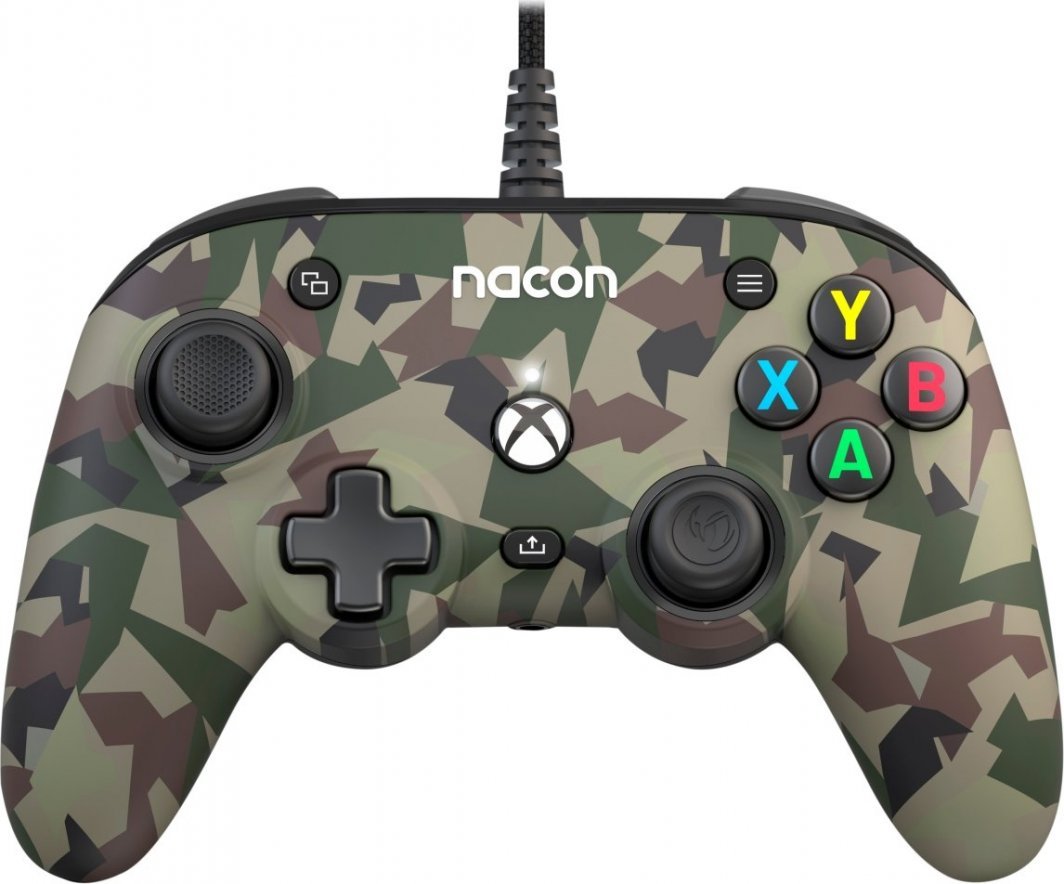 Nacon Pro Compact Moro Controller, Wired, Brown - Image 1