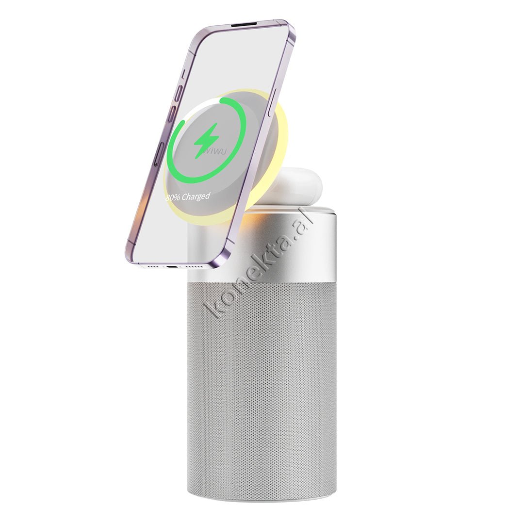 WiWU Wireless Charger, Grey - Thumbnail 4