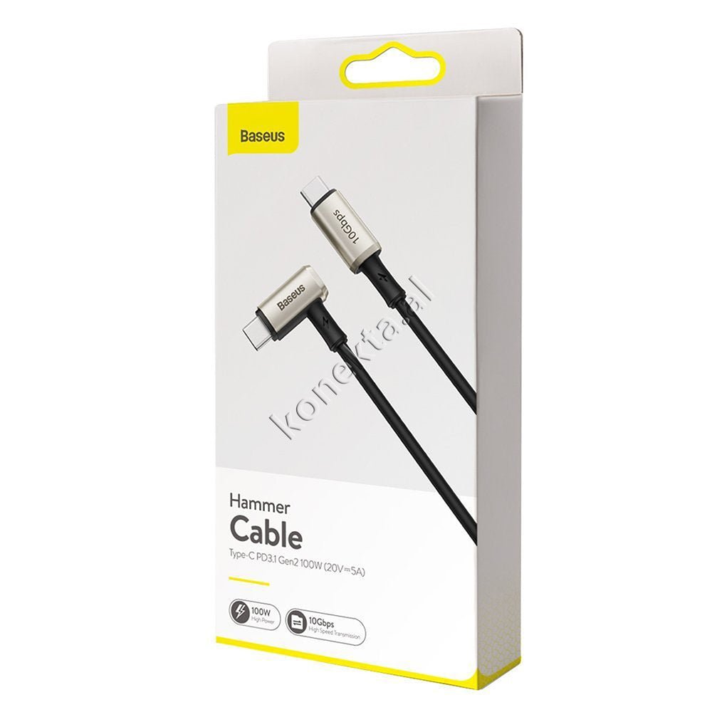 Baseus USB Cable, 1.5m, Type-C to Type-C, 100W Fast Charge - Thumbnail 2