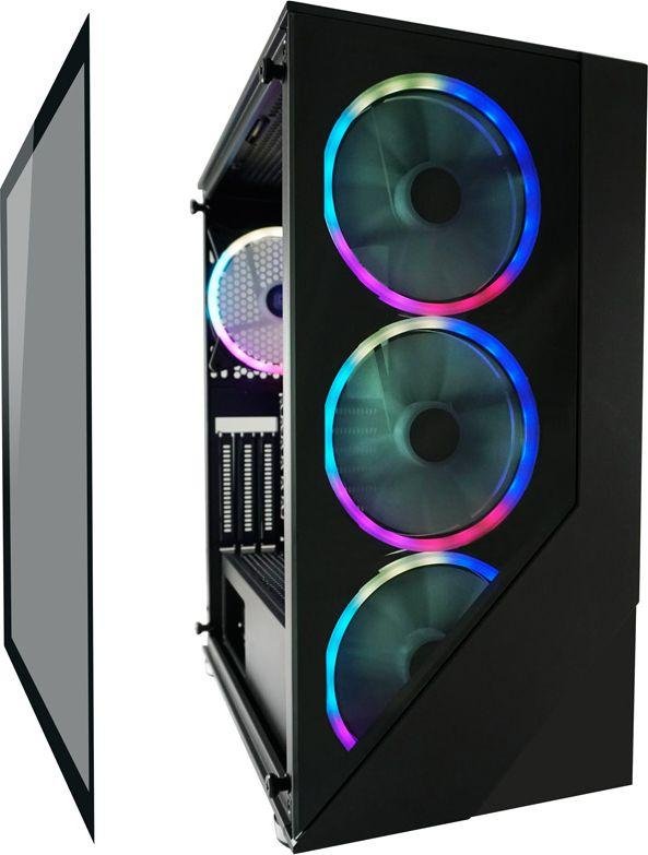 LC-Power Gaming 803B Shaded_X RGB Case, Midi Tower - Thumbnail 4