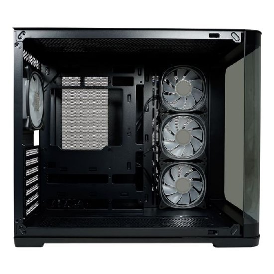 LC-8001W-ON Pro-Storm Dark Midi-ATX Case Black - Thumbnail 3