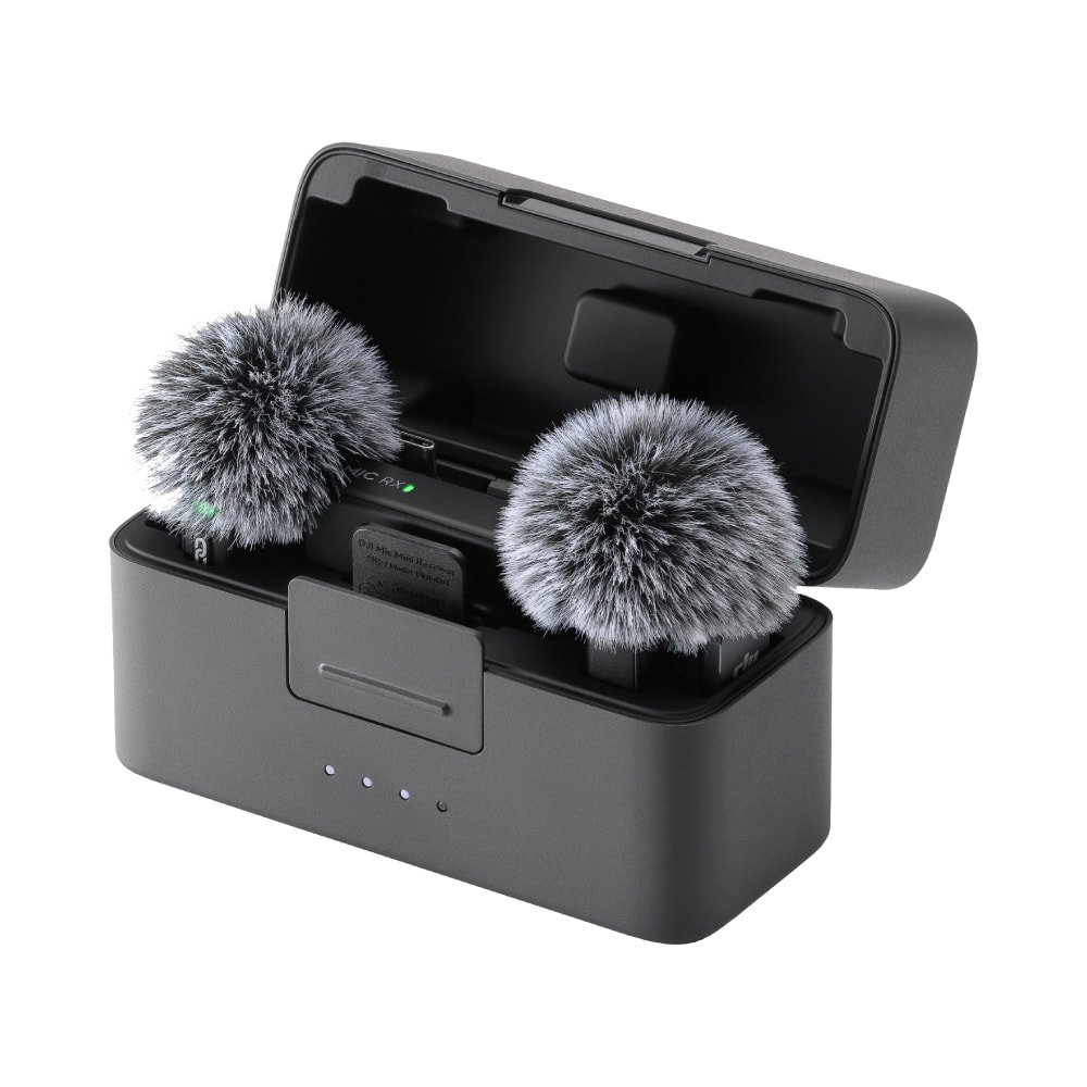 DJI Mic Mini Mikrofon (2 TX + 1 RX + Charging Case) - Thumbnail 5