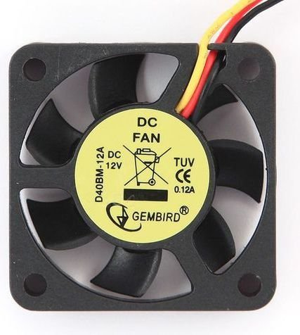 Gembird D40BM-12A Cooler, 40 mm - Image 1