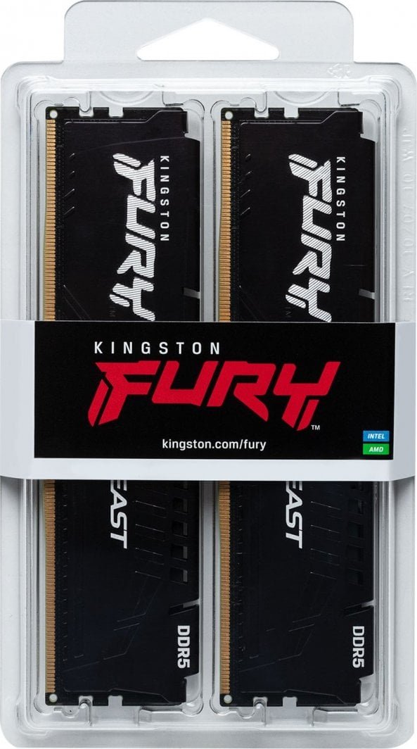 Kingston Fury Beast Memory, DDR5, 128 GB, 5600 MHz, CL40 - Thumbnail 3