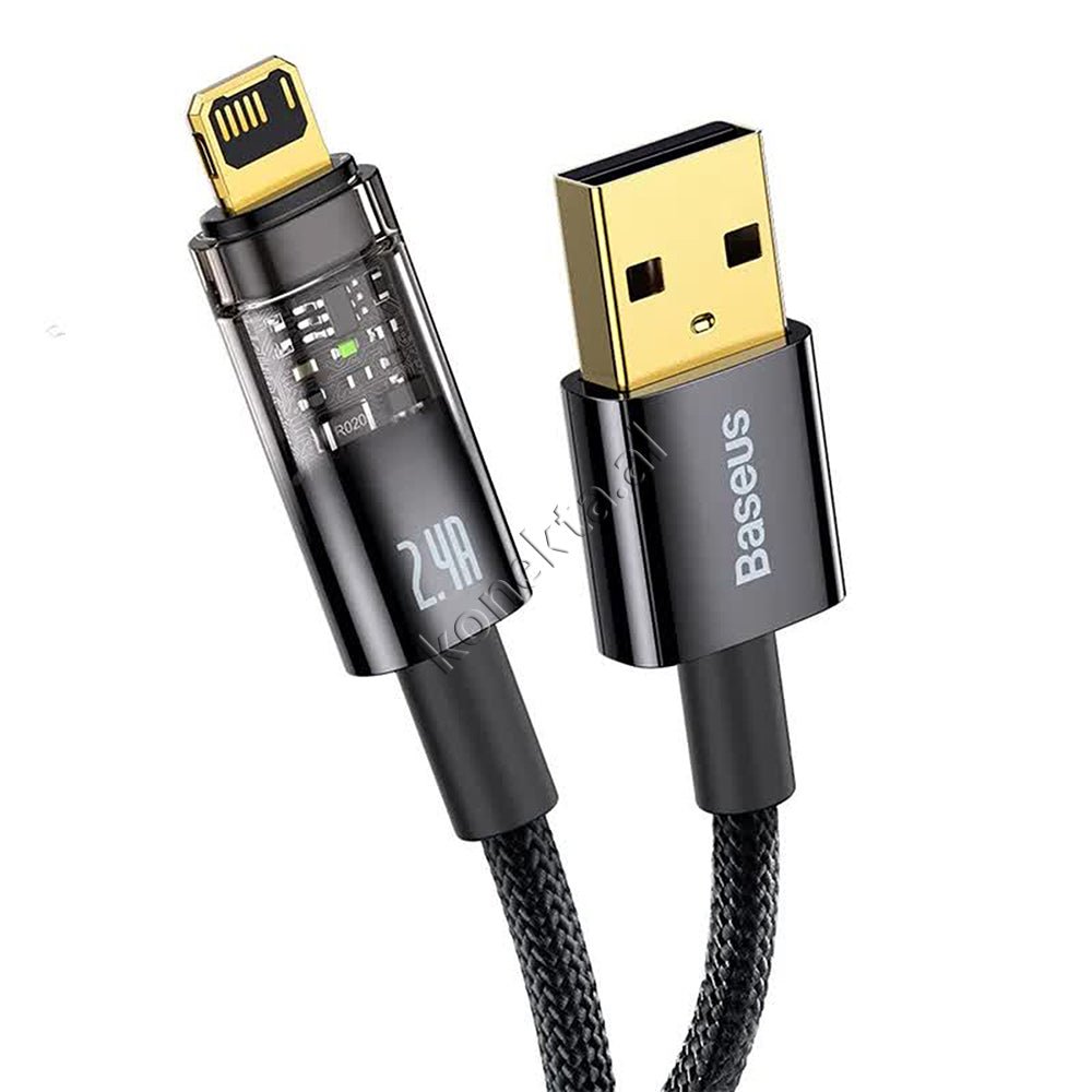 Baseus USB to Lightning Cable, 1m - Thumbnail 2