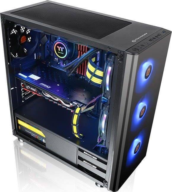 Thermaltake V200 TG RGB Edition Case, Midi Tower - Thumbnail 13