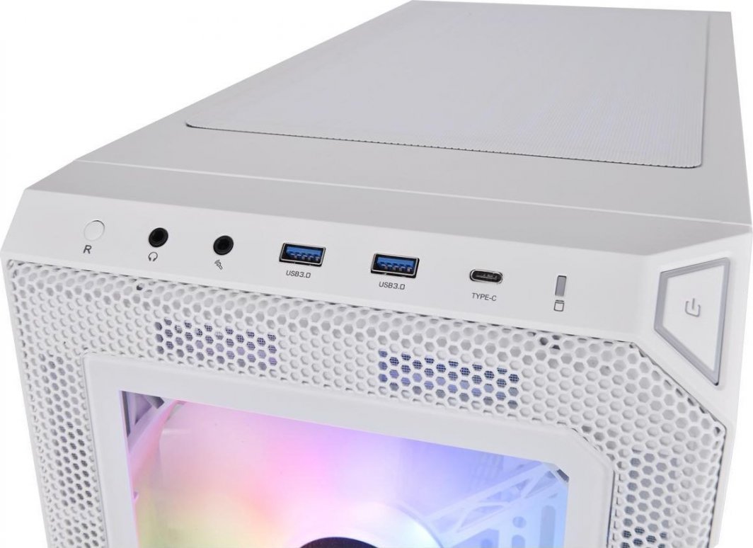 Thermaltake View 300 MX Snow Case, Midi Tower - Thumbnail 5