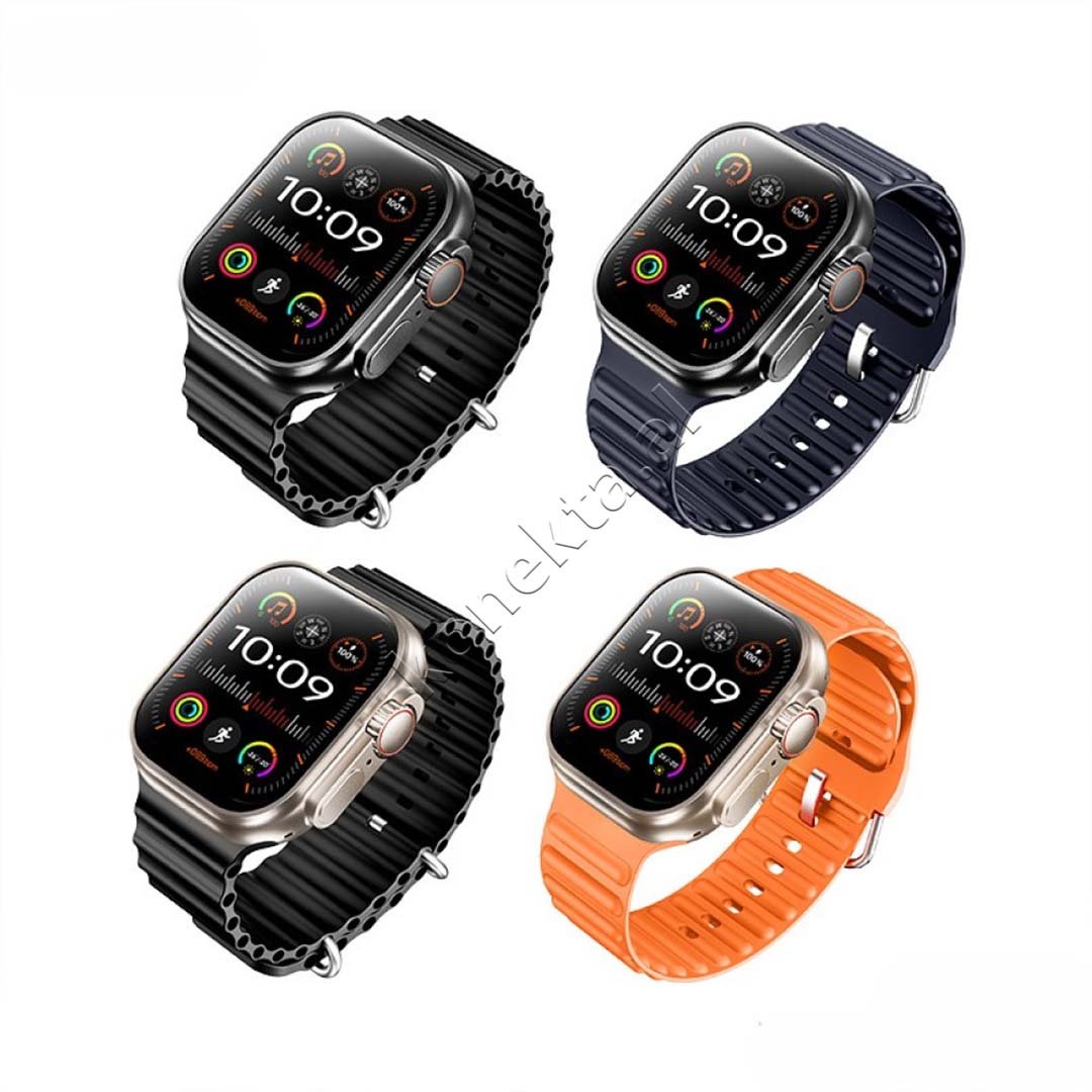Remax Letar Smartwatch, 2.01 inch, Grey - Thumbnail 8