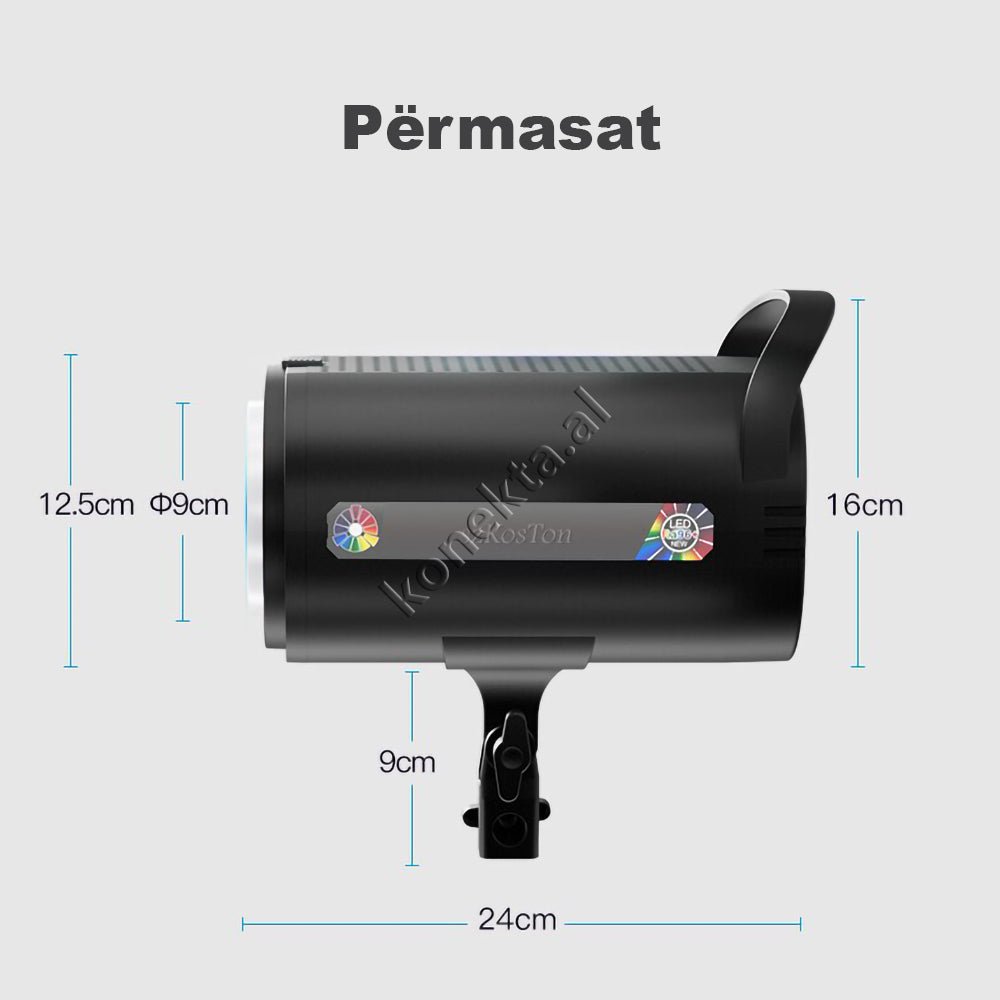 tjetertjeter LED RGB Light with SoftBox, 500W, Tripod 1.7m - Thumbnail 13