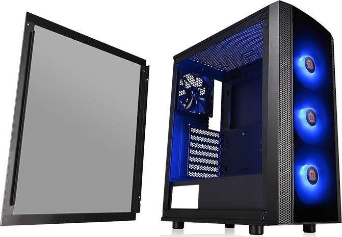 Thermaltake Versa J25 TG RGB Case, Midi Tower - Thumbnail 8