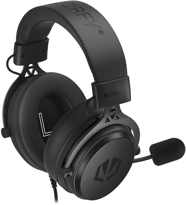 Endorfy Viro Headphones, Black - Thumbnail 4