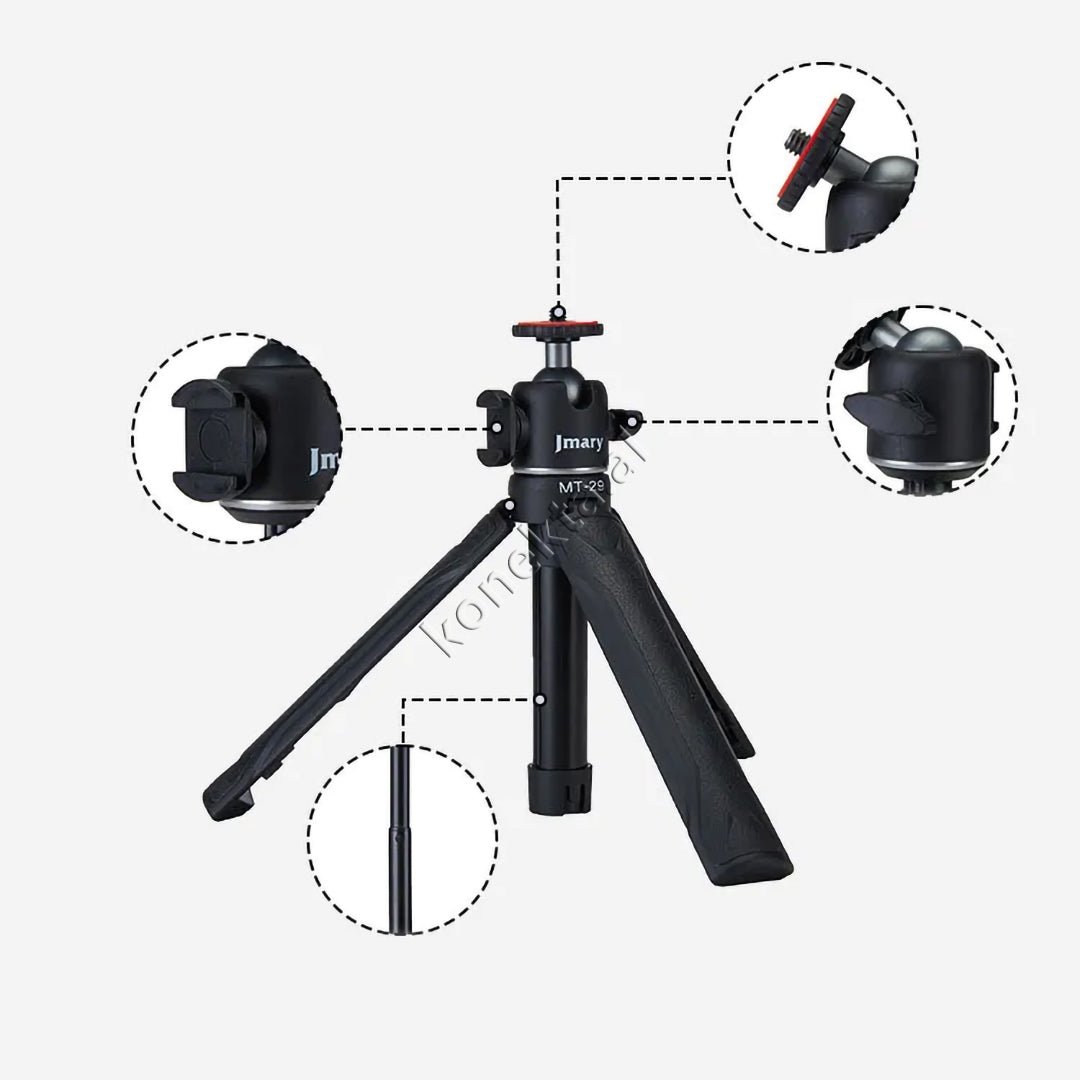 Jmary Tripod, Adjustable Length, Aluminum & ABS - Thumbnail 11