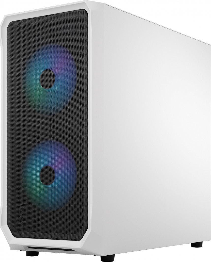 Fractal Design Focus 2 RGB Case, White, Midi Tower - Thumbnail 2