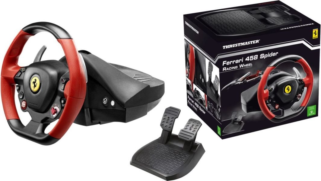 Thrustmaster Ferrari F458 Spider Steering Wheel Xbox One - Thumbnail 5