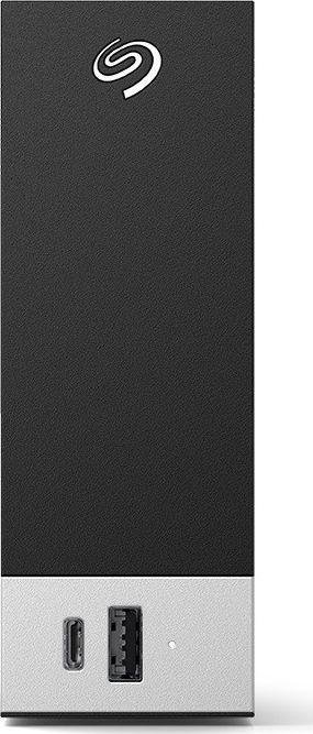 Seagate One Touch Hub External Hard Drive, 10TB, Black/Silver - Thumbnail 2
