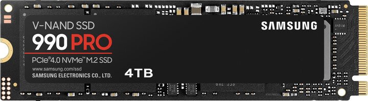 Samsung SSD 990 PRO SSD, M.2, 4TB - Image 1