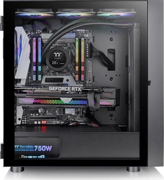 Thermaltake Divider H570 TG ARGB Case, Midi Tower - Thumbnail 4