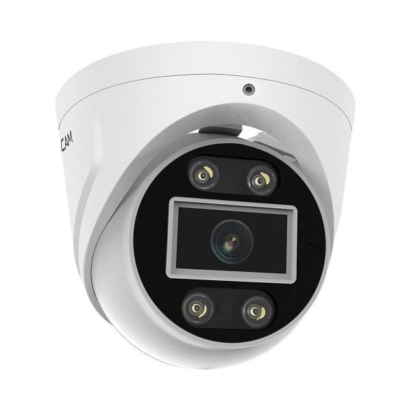 Foscam T5EP IP Camera, 5 MP, 3072 x 1728, White / Black - Thumbnail 2