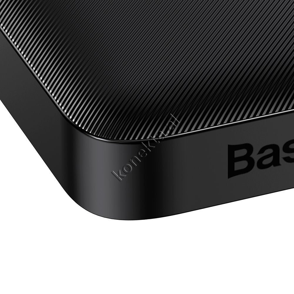 Baseus 10000mAh External Battery, 15W & 20W, 3 Ports, Black - Thumbnail 6