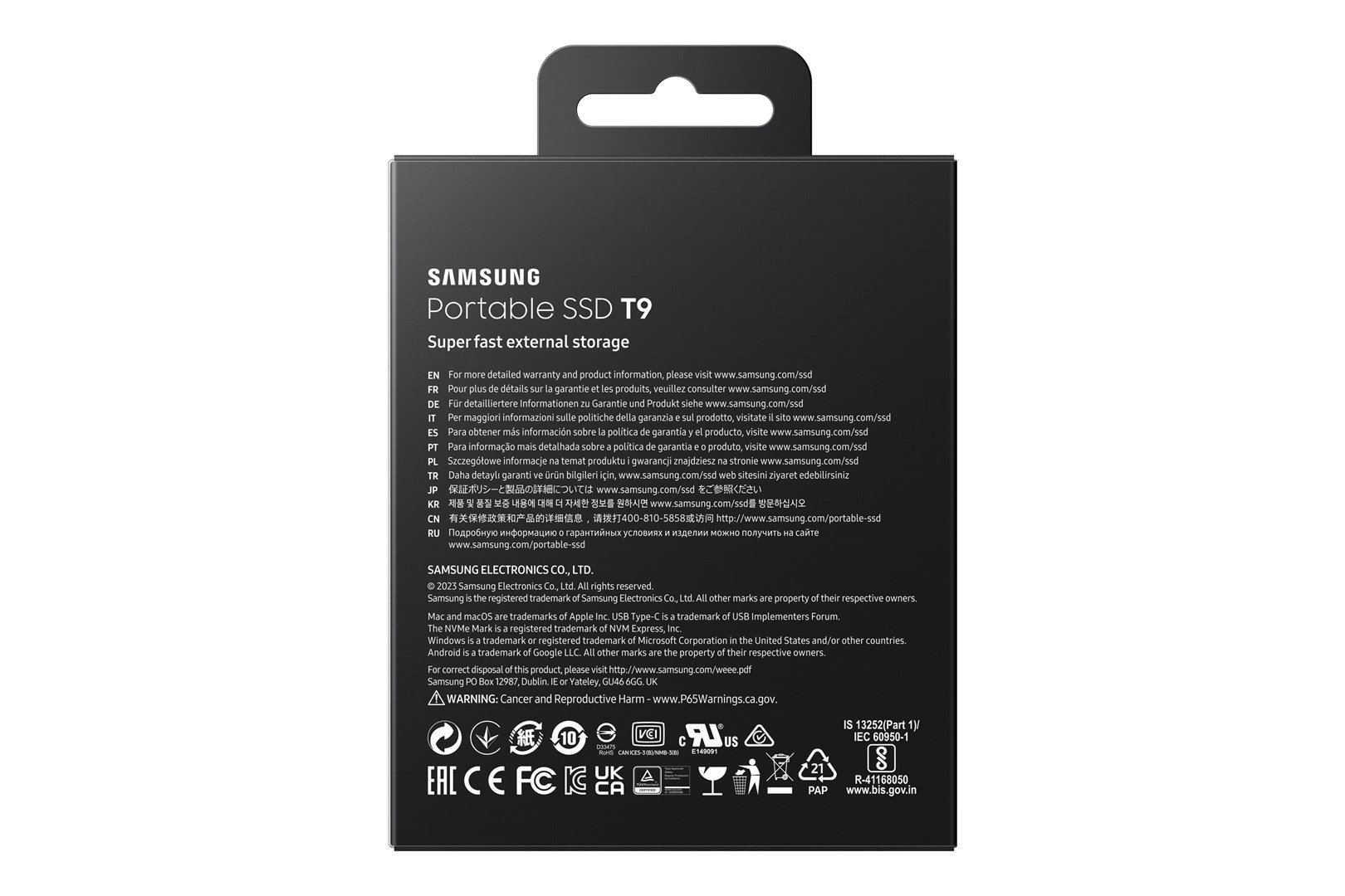 Samsung MU-PG4T0B Disk, 4 TB, USB Type-C, 3.2 Gen 2, Black - Thumbnail 9