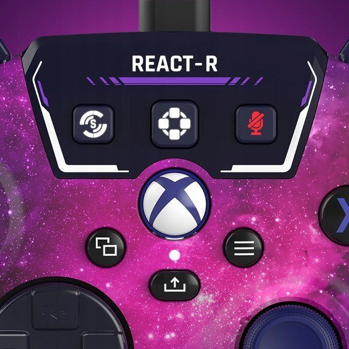 Turtle Beach React-R Controller, Wired, Purple - Thumbnail 8