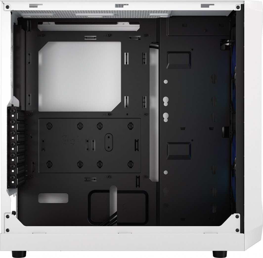 Fractal Design Focus 2 RGB Case, White, Midi Tower - Thumbnail 4