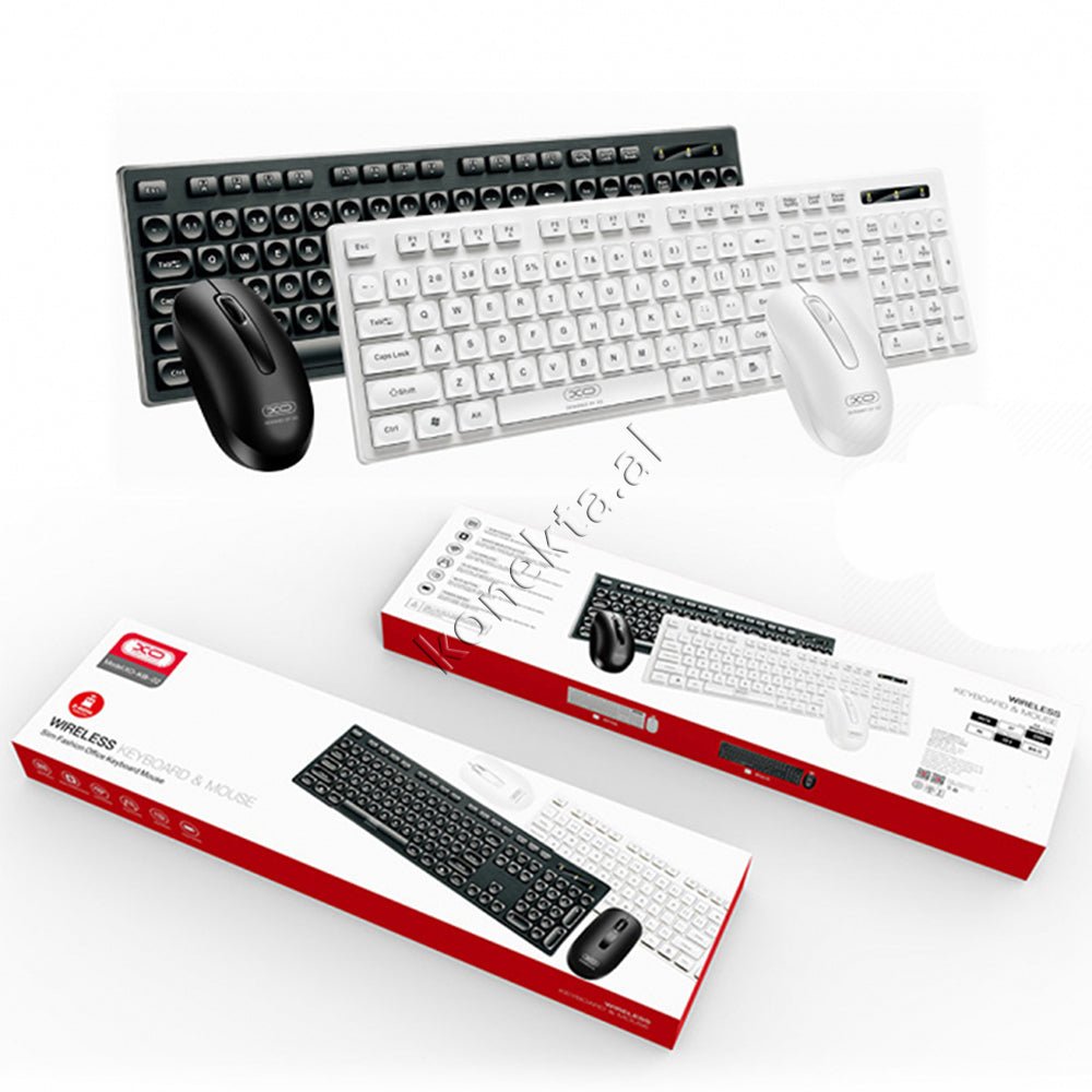 XO Tastiere dhe Maus Wireless Set - Thumbnail 5
