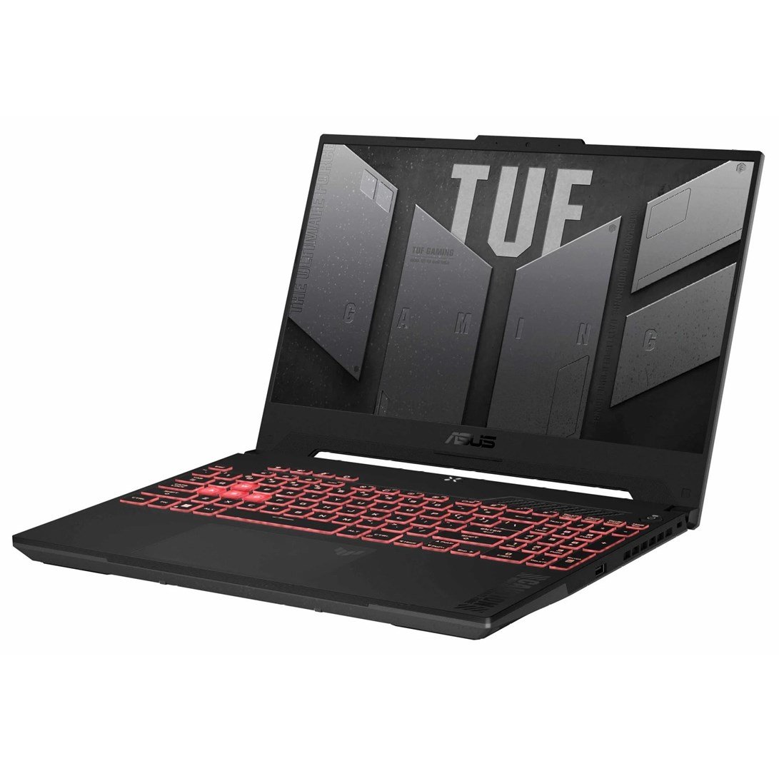 Asus TUF Gaming A15 FA507NVR Laptop, 15.6", AMD Ryzen 7 7435HS, 16GB RAM, 512GB SSD, GeForce RTX 4060, Black - Thumbnail 4