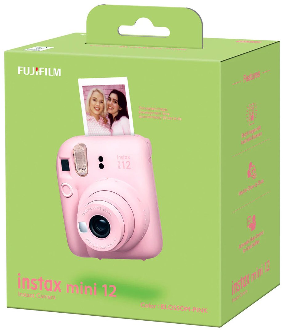 Fujifilm Instax Mini 12 Kamera, Rozë - Thumbnail 4