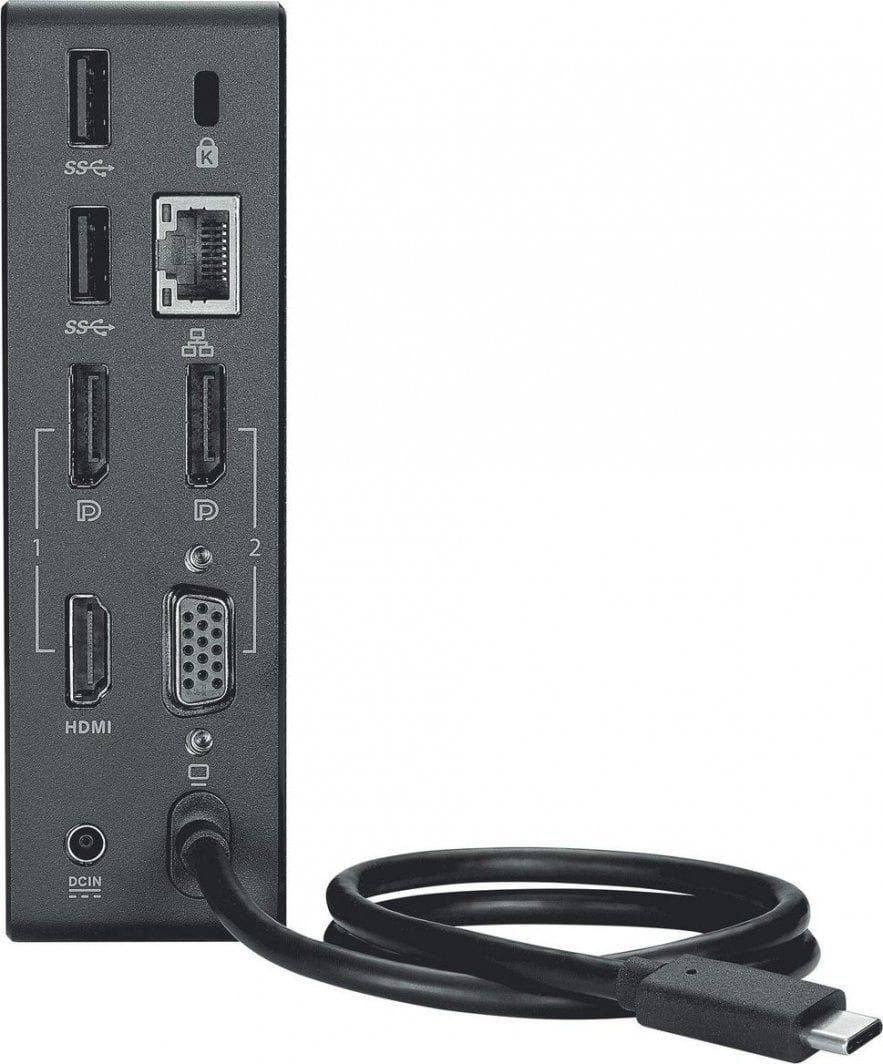 Asus 90NX0460-P00030 Docking Station, Black - Thumbnail 2