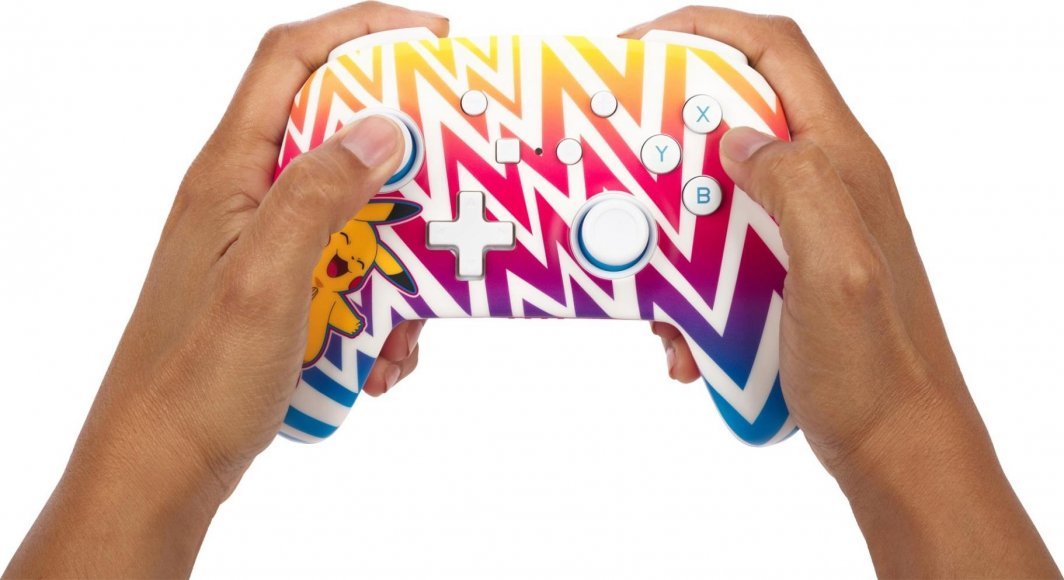 PowerA Enhanced Pikachu Vibrant Controller, Wireless, Multicolor - Thumbnail 9