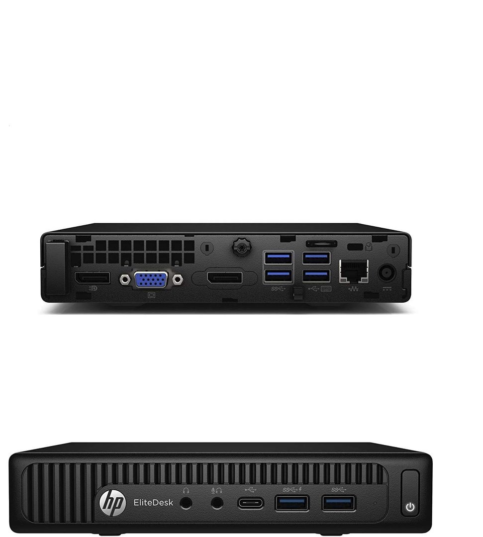 HP ProDesk 600 G2 DM Desktop, Intel Core i5-6500T, 8GB RAM, 256GB SSD, Used - Thumbnail 4