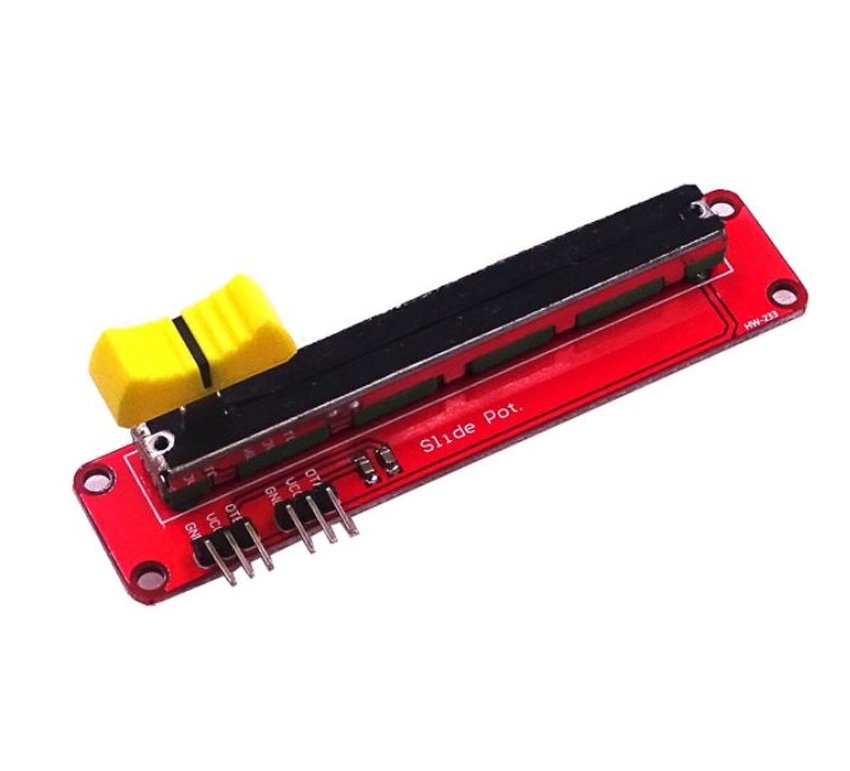 Linear Potentiometer 10K, Dual Output - Image 1