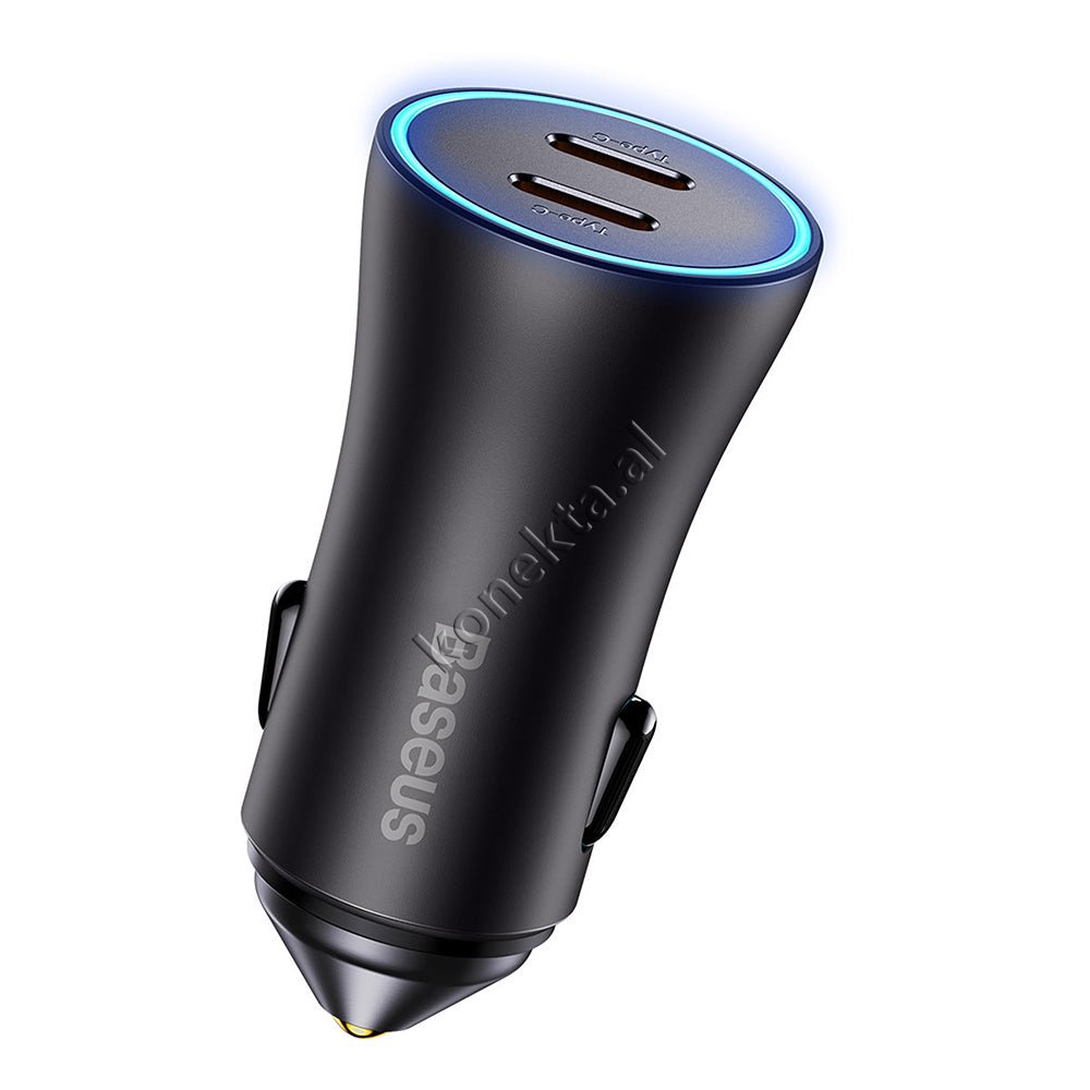 Baseus Adaptor Karikimi Per Makine Me Dy Porta Type-C - Image 1