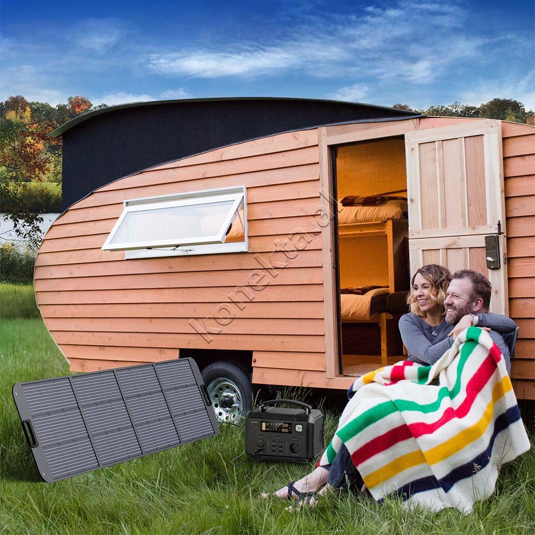 Choetech Stacion Karikimi Portativ 500W, E Zezë - Thumbnail 6